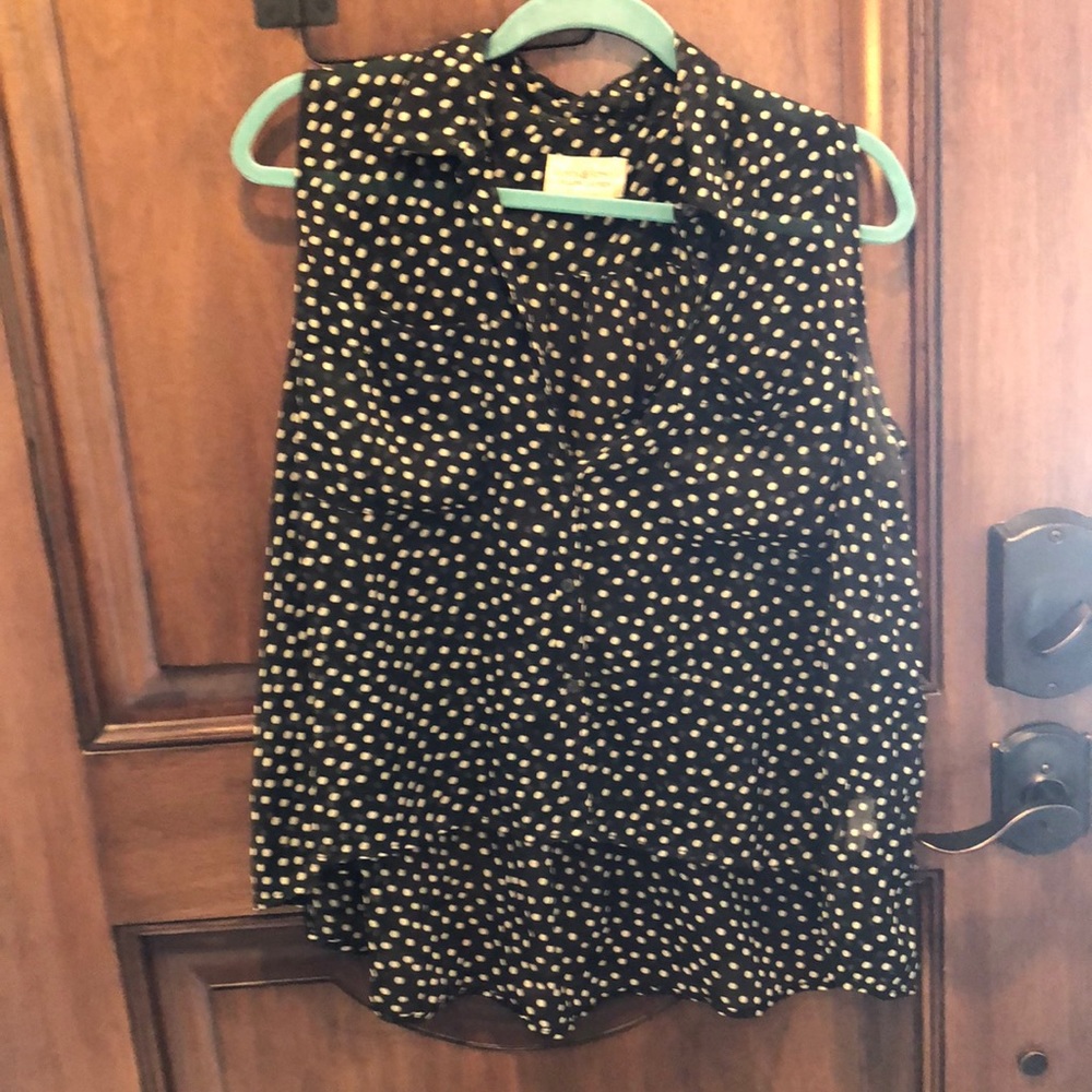 Ralph Lauren Button Down Flowy Top